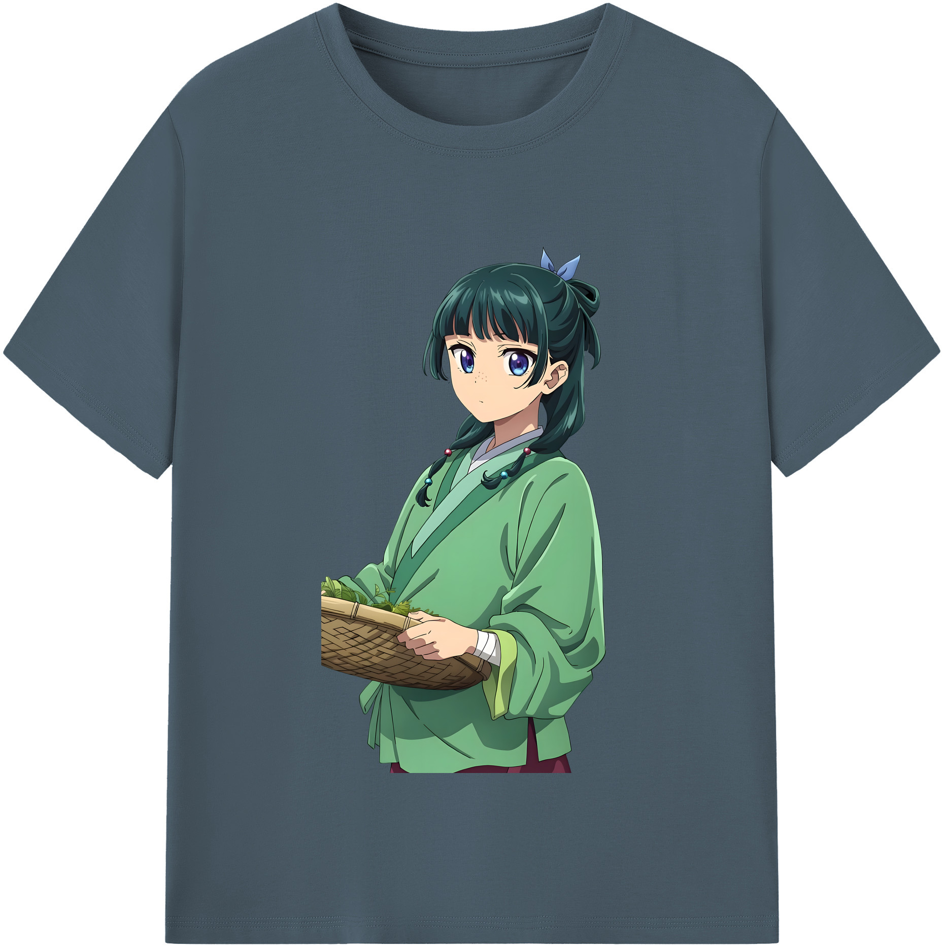 （画像用） 薬屋のひとりごと The Apothecary Diaries 綿100％半袖Tシャツ（フロントプリント）